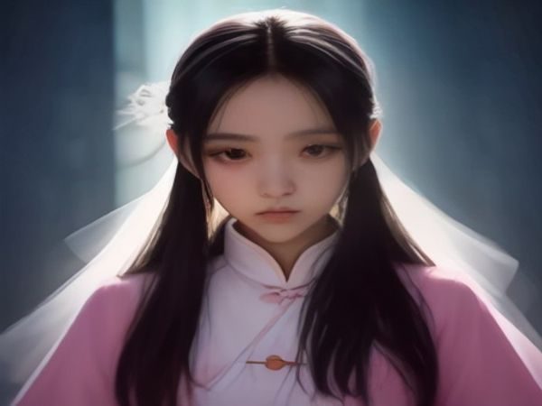 桌面摆着电脑与纸质书籍，屏幕上显示关于女儿童年发展的文章，旁边有咖啡杯